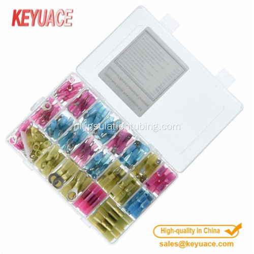 250 stks krimpkous Butt Connectors Terminals Set